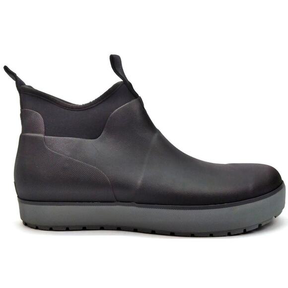 Staheekum Men\'s Neoprene Ankle Rain Boot Black 8 12 13 Waterproof Slip-On main image 5